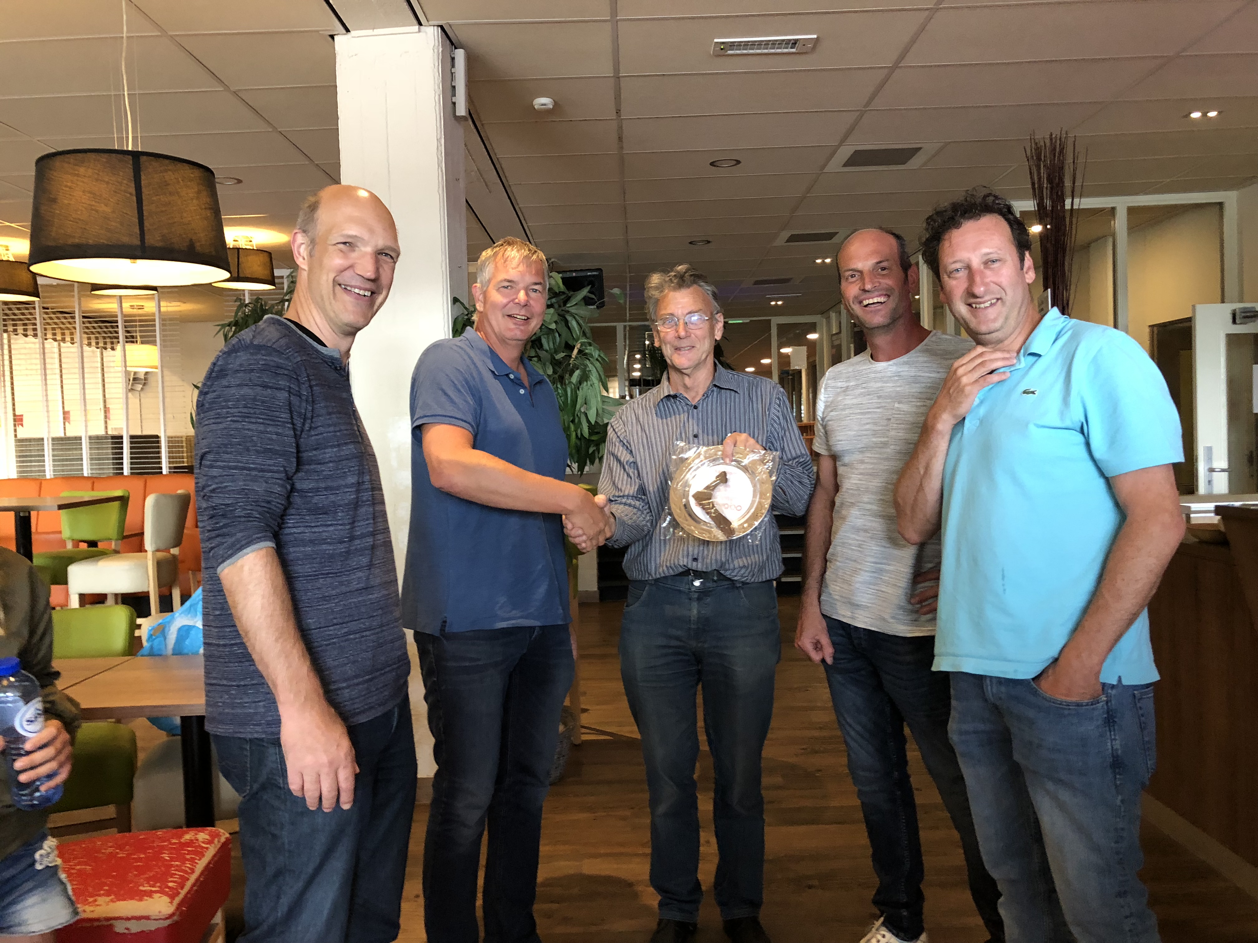 Heren 1 ontvangt de kampioenschaal